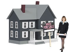 woman selling house