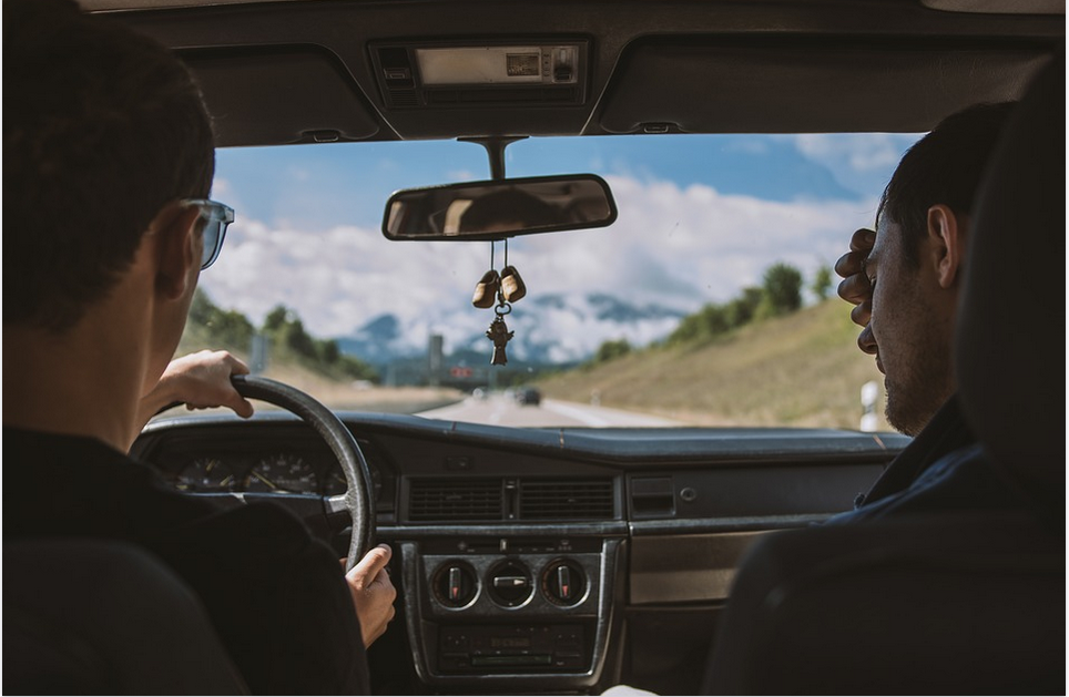 a person driving under instructions